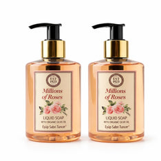 EST 1923 Millions of Roses Liquid Hand Soap 250ml – Moisturizing Hand Wash with Olive Oil, Pack of 2