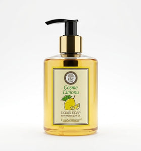 EST 1923 Olive Oil Liquid Hand Soap 250ml – Cesme Lemon Scented Vegan Nourishing Hand Wash