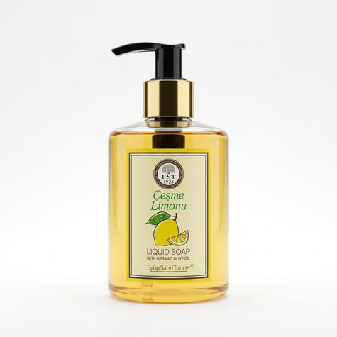 EST 1923 Olive Oil Liquid Hand Soap 250ml – Cesme Lemon Scented Vegan Nourishing Hand Wash