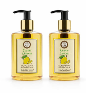 EST 1923 Organic Olive Oil Liquid Hand Soap 250mL – Vegan Nourishing Hand Wash, Moisturizing Cleanser, 2 Pack