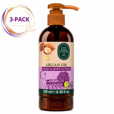 Eyup Sabri Tuncer Natural Argan Oil Hand &amp; Body Lotion, 250 mL Each, 3-Pack