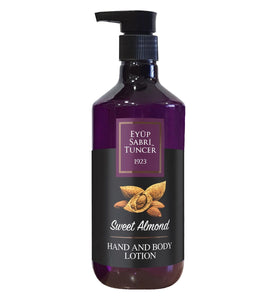 Eyup Sabri Tuncer Hand & Body Lotion with Sweet Almond Oil (300ml / 10oz Lotion)