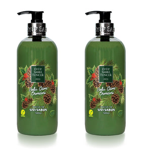Eyup Sabri Tuncer Bolu Pine Forest Liquid Soap - 500 ML (2 Pack)