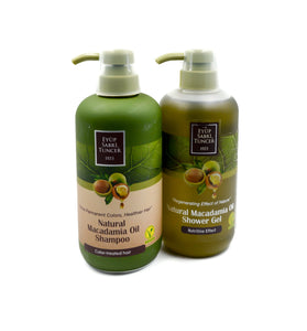 Eyup Sabri Tuncer Natural Macadamia Oil Hair Care Basics Set - Shampoo & Shower Gel