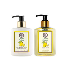 Eyup Sabri Tuncer Hand Care Basics Set with Organic Argan Oil (Cesme Lemon)