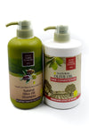 Eyup Sabri Tuncer Natural Olive Oil Hair Care Basics Set - Shampoo & Hair Conditioner