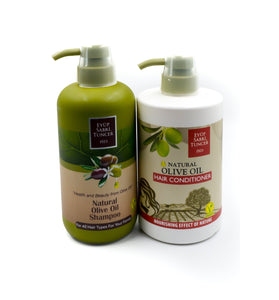 Eyup Sabri Tuncer Natural Olive Oil Hair Care Basics Set - Shampoo & Hair Conditioner