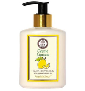 Eyup Sabri Tuncer Cesme Lemon Hand & Body Lotion with Organic Argan Oil - 250 ML