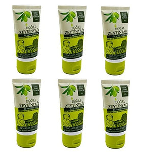 Eyup Sabri Tuncer Natural Olive Oil Hand and Body Cream Tube - 40 Ml (6 Pack)