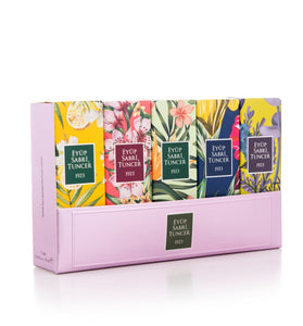 Eyup Sabri Tuncer Eau De Cologne 16 ML Glass Bottle Gift Set 2 - 5 Bottles in One Set