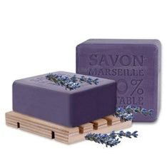 Eyup Sabri Tuncer 1923 Herbal Soap – Lavender with Wooden Soap Holder - 150 GR